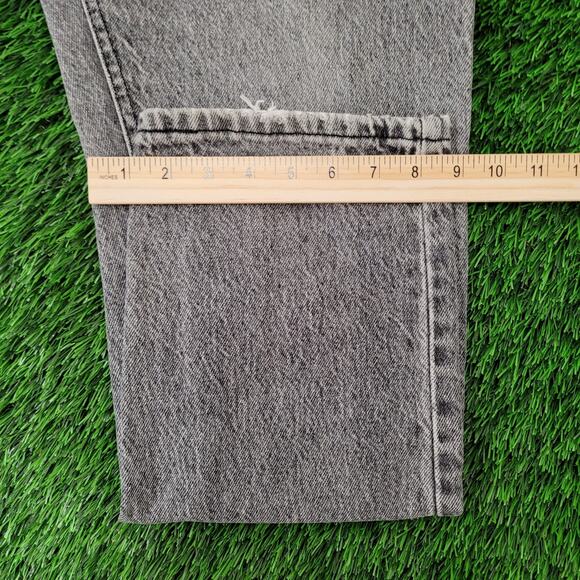 Vintage 80s LEE Riders Straight Jeans 35x30 Union-Made USA - Picture 15 of 16